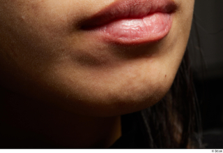 HD Face Skin Komori Yuna chin face lips mouth skin…
